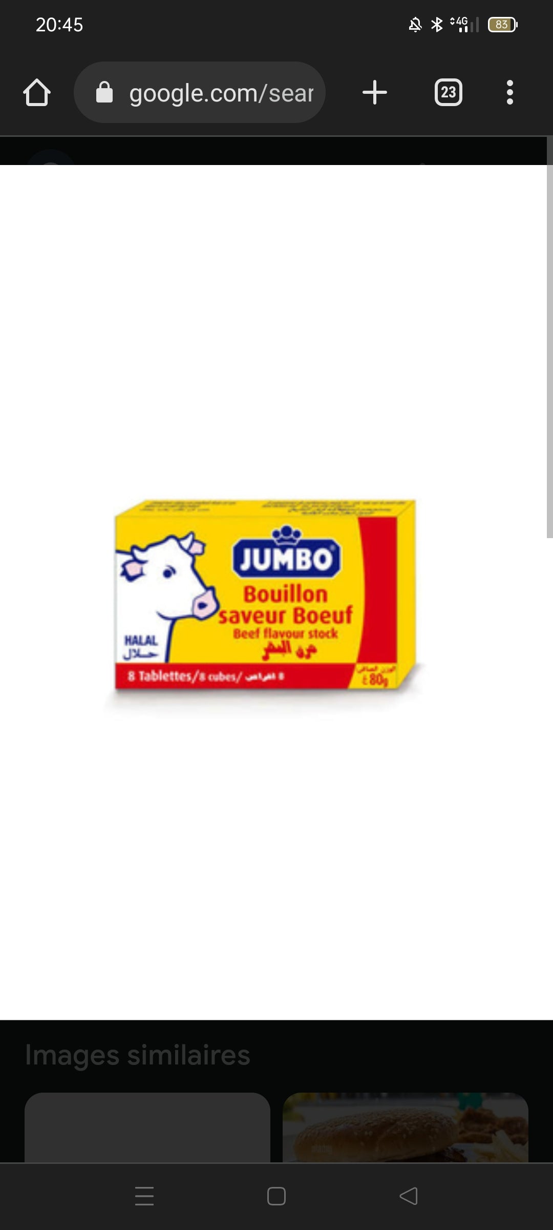 Halal stock cube lamb - chicken - beef