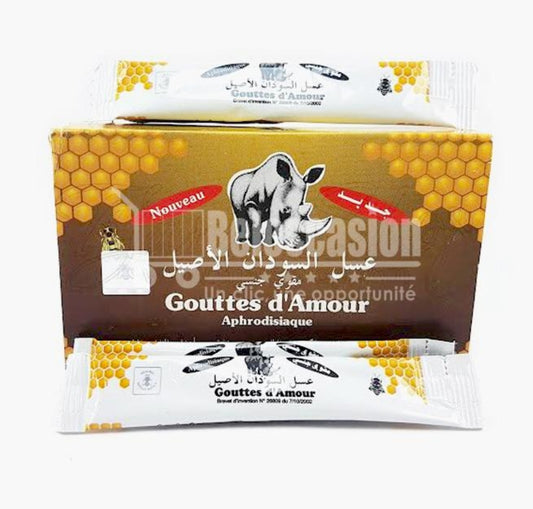 Aphrodisiac love drops - Gouttes d'amour