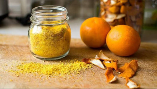Orange Peel Powder for Skin Care - Citrus aurantium amara