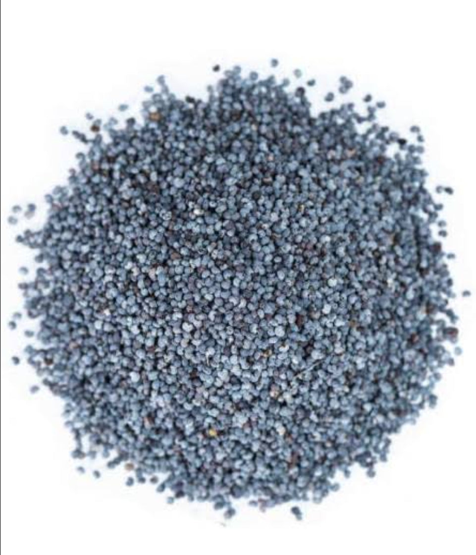 Blue poppy seeds