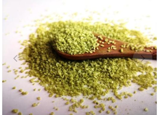 Green Hawaiian Style Salt with green tea Matcha